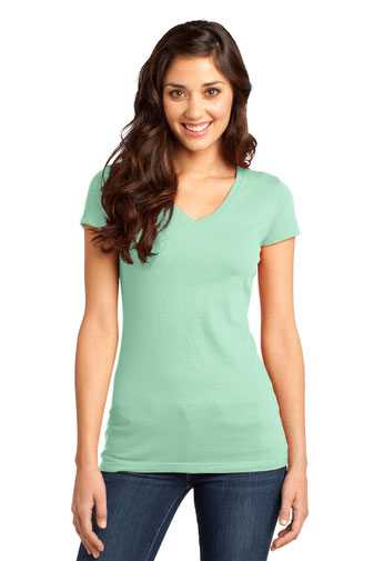 DISCONTINUED  District &#174;  - Juniors Very Important Tee &#174;  V-Neck. DT6501