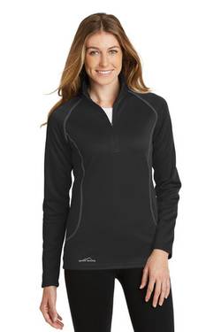 Eddie Bauer ® Ladies 1/2-Zip Base Layer Fleece. EB237 Eddie Bauer ® Ladies 1/2-Zip Base Layer Fleece. EB237