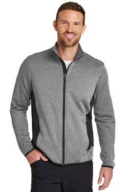 Eddie Bauer ® Full-Zip Heather Stretch Fleece Jacket. EB238 Eddie Bauer ® Full-Zip Heather Stretch Fleece Jacket. EB238
