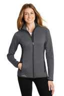 Eddie Bauer ®  Ladies Full-Zip Heather Stretch Fleece Jacket. EB239