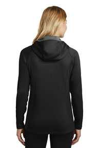 Eddie Bauer  ®  Ladies Sport Hooded Full-Zip Fleece Jacket. EB245