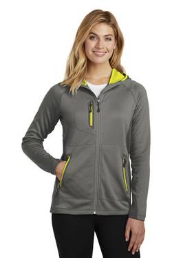 Eddie Bauer ® Ladies Sport Hooded Full-Zip Fleece Jacket. EB245 Eddie Bauer ® Ladies Sport Hooded Full-Zip Fleece Jacket. EB245