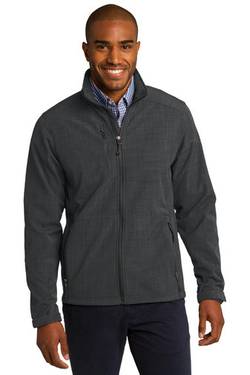 Eddie Bauer ® Shaded Crosshatch Soft Shell Jacket. EB532 Eddie Bauer ® Shaded Crosshatch Soft Shell Jacket. EB532