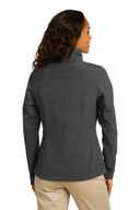 Eddie Bauer ®  Ladies Shaded Crosshatch Soft Shell Jacket. EB533