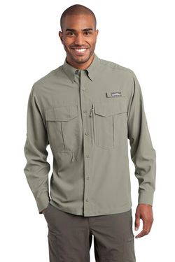 Eddie Bauer ® - Long Sleeve Performance Fishing Shirt. EB600 Eddie Bauer ® - Long Sleeve Performance Fishing Shirt. EB600