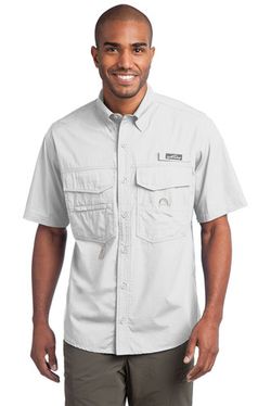 Eddie Bauer ® - Short Sleeve Fishing Shirt. EB608 Eddie Bauer ® - Short Sleeve Fishing Shirt. EB608