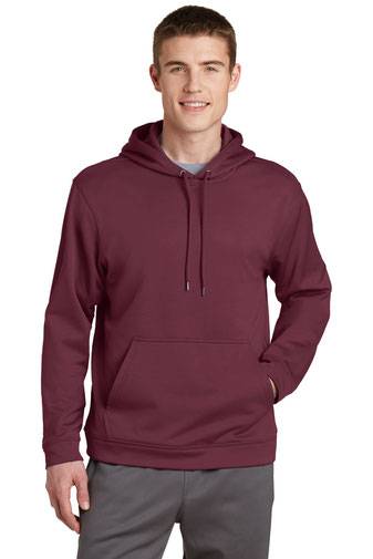 Sport-Tek ® Sport-Wick ®  Fleece Hooded Pullover F244