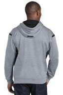 Sport-Tek ®  Tech Fleece Colorblock Hooded Sweatshirt. F246