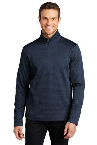 Port Authority Diamond Heather Fleece 1/4-Zip Pullover F248