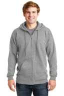 Hanes ®  Ultimate Cotton ®  - Full-Zip Hooded Sweatshirt.  F283