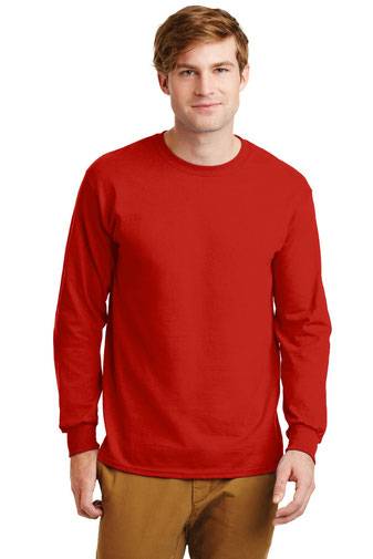 Gildan ®  - Ultra Cotton ®  100% Cotton Long Sleeve T-Shirt.  G2400