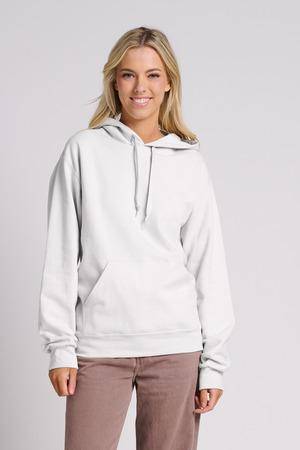 Jerzees Ultimate ™  Unisex CVC Ring Spun Hooded Sweatshirt IC49M