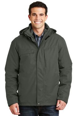 Port Authority Herringbone 3-in-1 Parka. J302 Port Authority Herringbone 3-in-1 Parka. J302