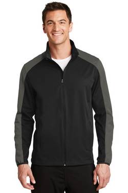 Port Authority Active Colorblock Soft Shell Jacket. J718 Port Authority Active Colorblock Soft Shell Jacket. J718