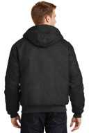 CornerStone ®  - Duck Cloth Hooded Work Jacket.  J763H