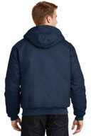 CornerStone ®  - Duck Cloth Hooded Work Jacket.  J763H