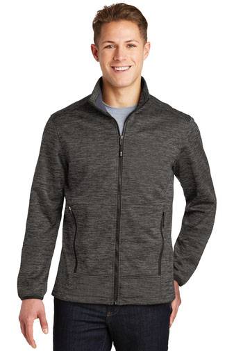 Sport-Tek ®  PosiCharge ®  Electric Heather Soft Shell Jacket. JST30