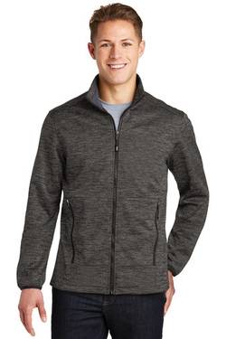 Sport-Tek ® PosiCharge ® Electric Heather Soft Shell Jacket. JST30 Sport-Tek ® PosiCharge ® Electric Heather Soft Shell Jacket. JST30