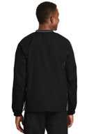 Sport-Tek ®  Tipped V-Neck Raglan Wind Shirt. JST62