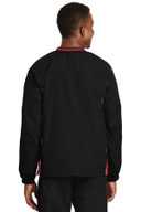 Sport-Tek ®  Tipped V-Neck Raglan Wind Shirt. JST62