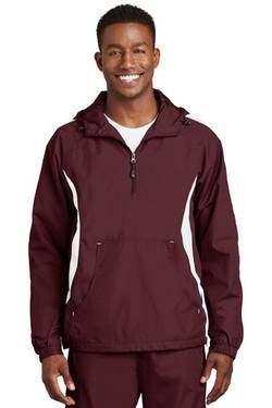 Sport-Tek ® Colorblock Raglan Anorak. JST63 Sport-Tek ® Colorblock Raglan Anorak. JST63