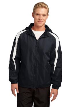 Sport-Tek ® Fleece-Lined Colorblock Jacket. JST81 Sport-Tek ® Fleece-Lined Colorblock Jacket. JST81