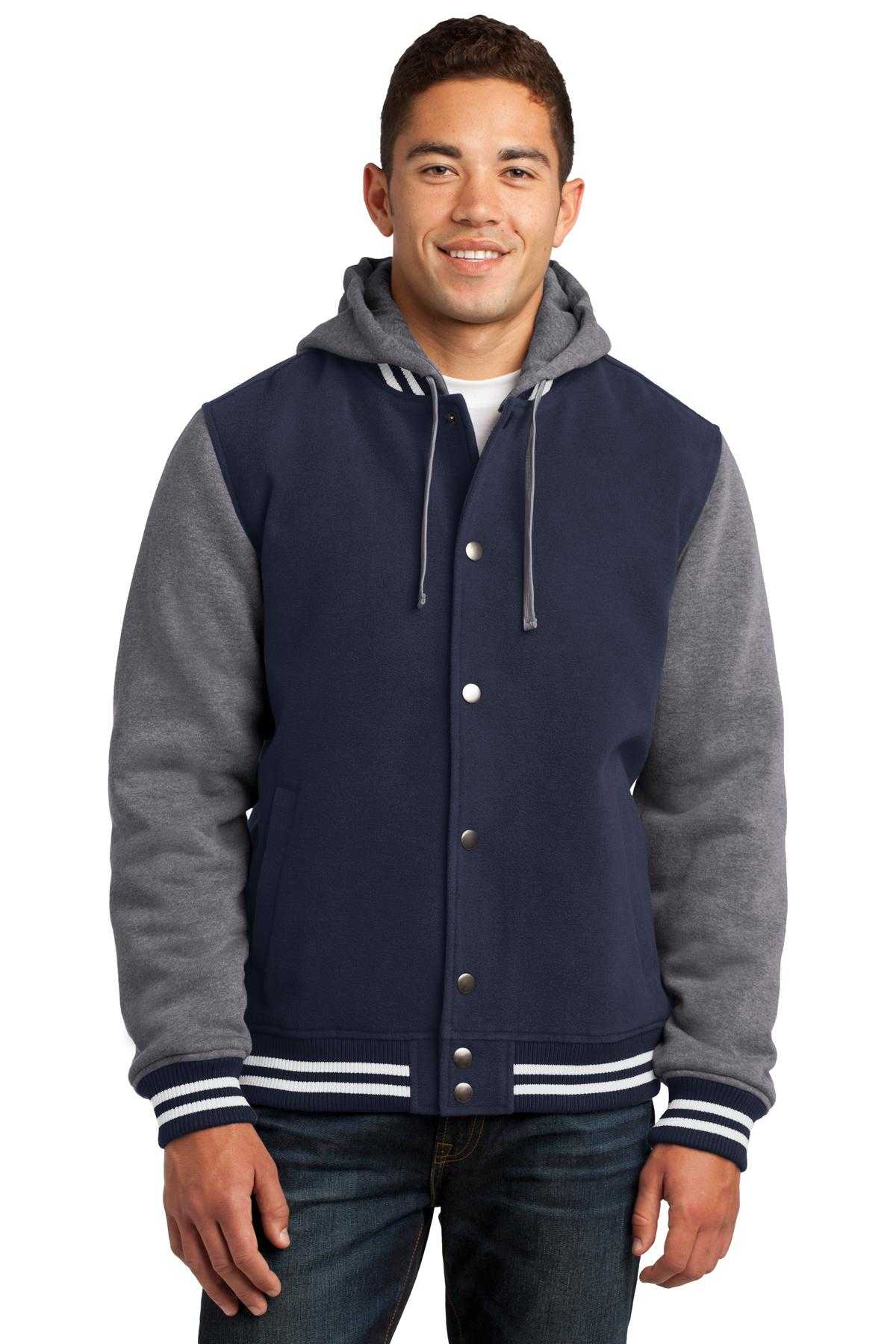 Sport-Tek &#174;  Insulated Letterman Jacket. JST82