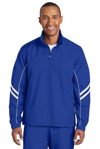 DISCONTINUED  Sport-Tek ®  Shield Ripstop 1/2-Zip Pullover.  JST84