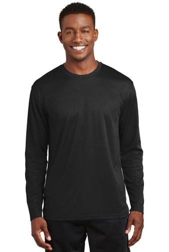 DISCONTINUED  Sport-Tek ®  Dri-Mesh ®  Long Sleeve T-Shirt.  K368