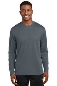 DISCONTINUED  Sport-Tek ®  Dri-Mesh ®  Long Sleeve T-Shirt.  K368