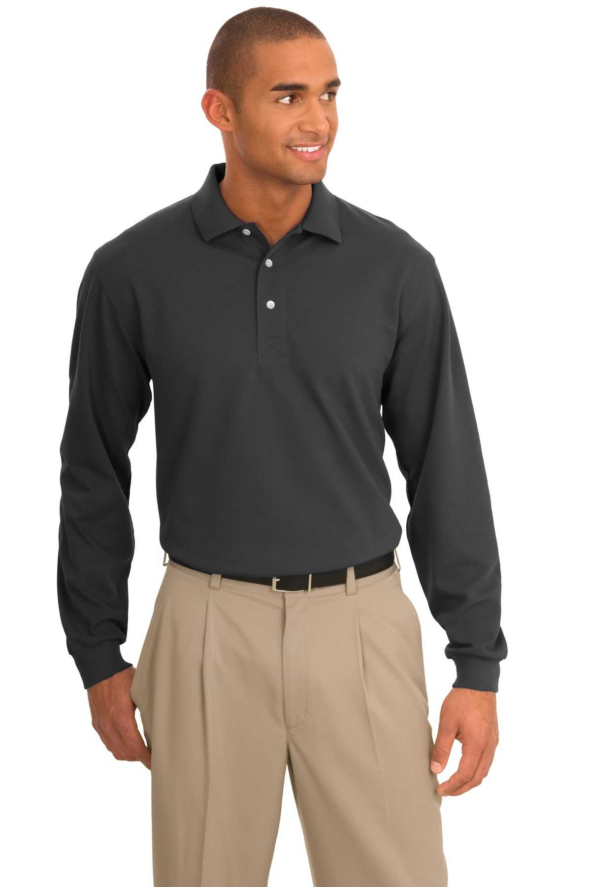 Port Authority Rapid Dry™ Long Sleeve Polo.  K455LS