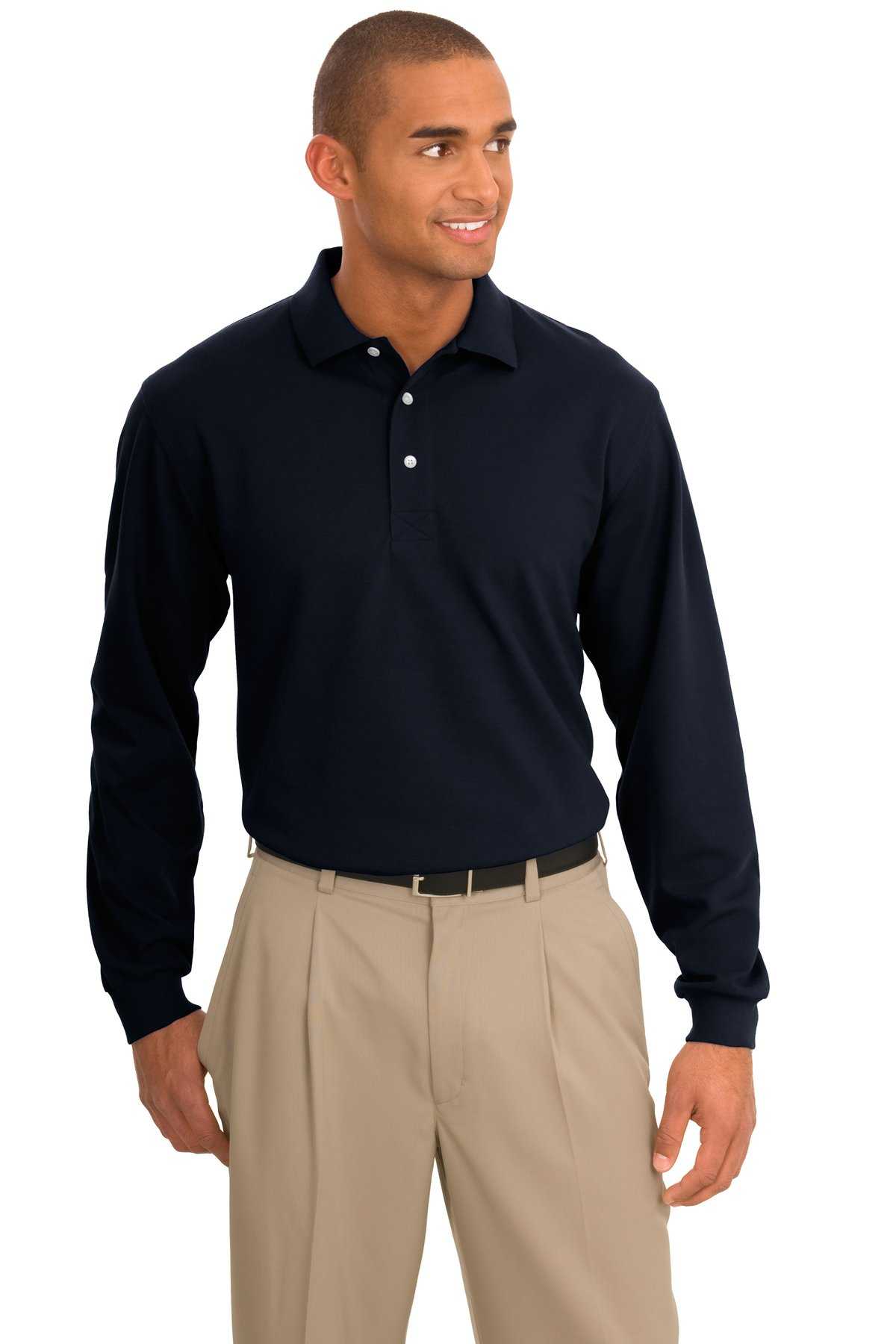 Port Authority Rapid Dry™ Long Sleeve Polo.  K455LS