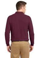 Port Authority Silk Touch™ Long Sleeve Polo.  K500LS