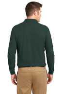 Port Authority Silk Touch™ Long Sleeve Polo.  K500LS