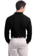 Port Authority Long Sleeve Silk Touch™ Polo with Pocket.  K500LSP