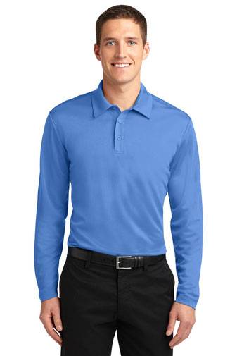 Port Authority Polo - Men's Silk Touch™ Performance Long Sleeve Polo K540LS