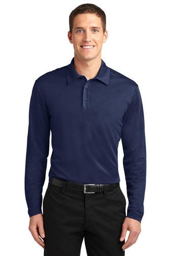 Port Authority Polo - Men's Silk Touch™ Performance Long Sleeve Polo K540LS