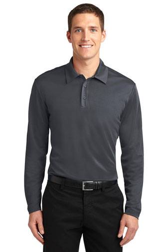 Port Authority Polo - Men's Silk Touch™ Performance Long Sleeve Polo K540LS