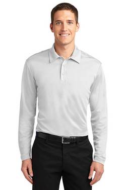 Port Authority Polo - Men's Silk Touch™ Performance Long Sleeve Polo K540LS Port Authority Polo - Men's Silk Touch™ Performance Long Sleeve Polo K540LS