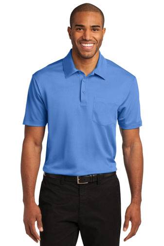 Port Authority Silk Touch™ Performance Pocket Polo. K540P