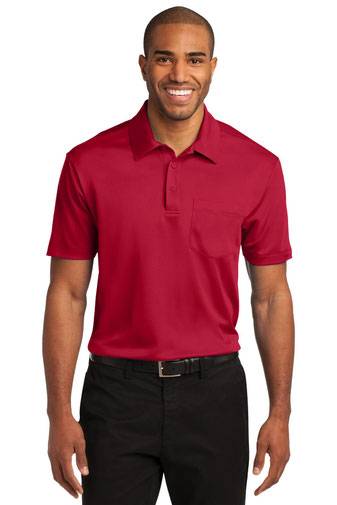 Port Authority Silk Touch™ Performance Pocket Polo. K540P