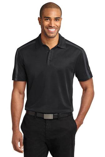 Port Authority Silk Touch™ Performance Colorblock Stripe Polo. K547