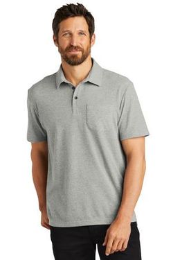 Port Authority ® C-FREE ™ Cotton Blend Pique Pocket Polo K868 Port Authority ® C-FREE ™ Cotton Blend Pique Pocket Polo K868