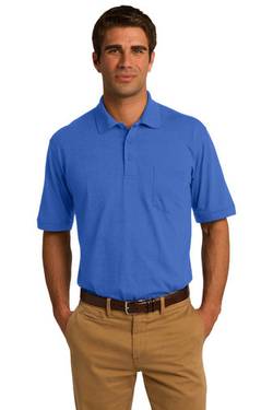 Port & Company ® Core Blend Jersey Knit Pocket Polo. KP55P Port & Company ® Core Blend Jersey Knit Pocket Polo. KP55P