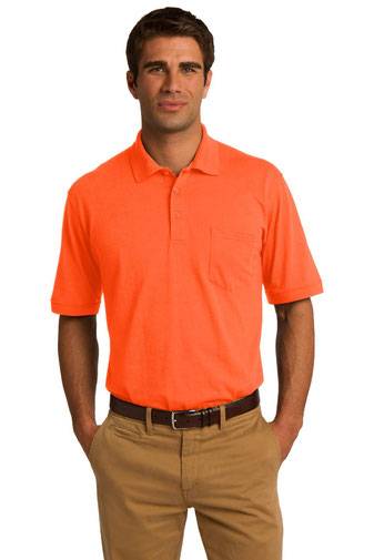 Port & Company ®  Core Blend Jersey Knit Pocket Polo. KP55P
