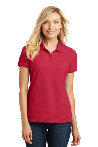 Port Authority Polo - Ladies Core Classic Pique Polo L100