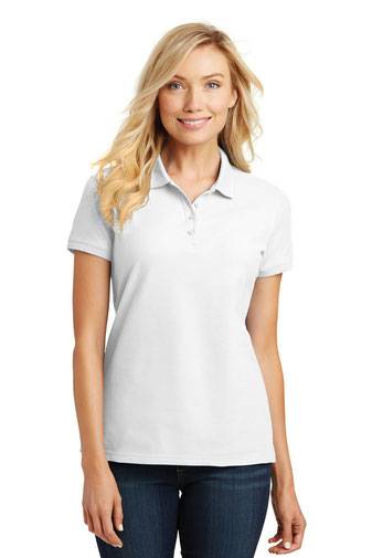 Port Authority Polo - Ladies Core Classic Pique Polo L100