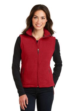 Port Authority Ladies Value Fleece Vest. L219 Port Authority Ladies Value Fleece Vest. L219