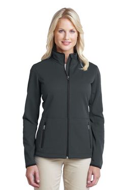 Port Authority Ladies Pique Fleece Jacket. L222 Port Authority Ladies Pique Fleece Jacket. L222