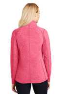 Port Authority Ladies Heather Microfleece Full-Zip Jacket. L235